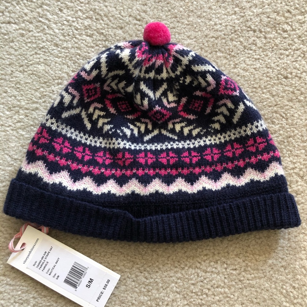 Vineyard Vines Fairisle Stripe Hat